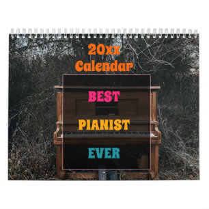2022 Agenda voor beste pianist ooit Kalender