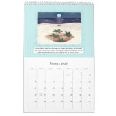 2022 Agenda voor Mermaid en Zee Turtles Storybook  Kalender (Jan 2026)