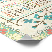 2022 Agenda (zie beschrijving voor nieuwe versie)  Poster (Hoek)