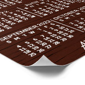 2022 Agenda (zie beschrijving voor nieuwe versie)  Poster (Hoek)