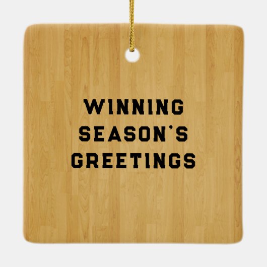 2022 Basketball Keepomwille Keramisch Ornament (Achterkant)