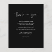 2022 BEGROTING Fun Script Modern foto - Hartelijk  Flyer (Achterkant)