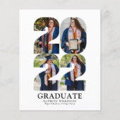 2022 BEGROTING Modern Big Script 5 Aankondiging va Flyer (Voorkant)