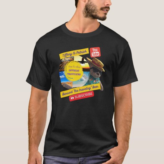 2022 Bernard "the traveling" Beer Channel T-Shirt (Voorkant)