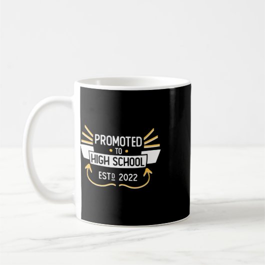 2022 Bevorderd tot eindexamen middelbare school 20 Koffiemok (Links)