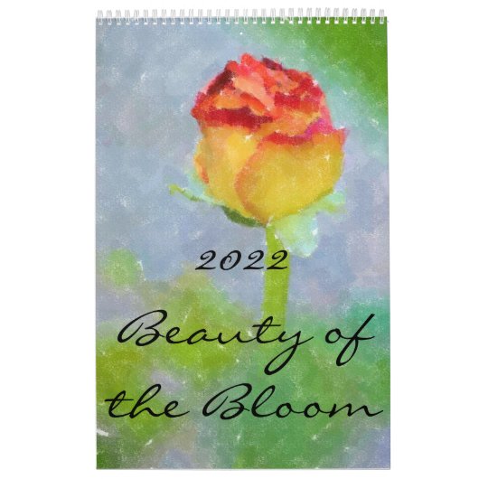 2022: BLAUW VAN DE BLOOM KALENDER (Hoes)
