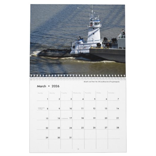2022 Bluefin & Penn No. 80 Kalender (Mar 2026)