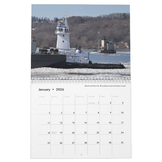 2022 Bluefin & Penn No. 80 Kalender (Jan 2026)
