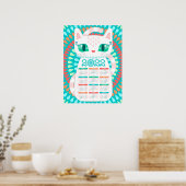 2022 Booshie Cat Calendar Poster (Keuken)