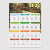 2022 Calendar Magnetic Card (Voorkant)