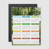 2022 Calendar Magnetic Card (Voorkant / Achterkant)