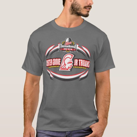 2022 Center Grove Trojan Paardenkampioenschap T-shirt (Voorkant)