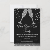 2022 Champagnebril, nieuwjaarsfeest Kaart (Voorkant)