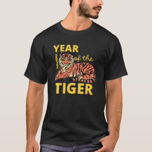 2022 Chinese lunar nieuwjaarspaar voor mannen T-shirt