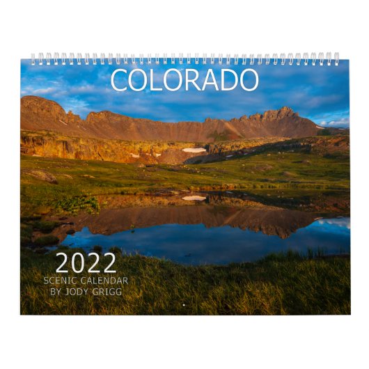 2022 Colorado Schilderachtig agenda Kalender (Hoes)