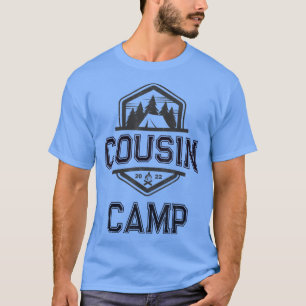  2022 COUSIN CAMP Funny Grandma Grandpa Ree T-shirt