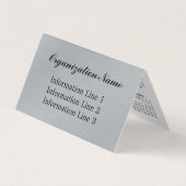 2022 Creëer Uw eigen aangepaste agenda Visitekaartje (Voorkant)