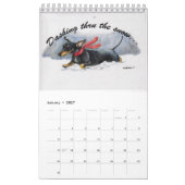 2022 Dachshund Dog ArtCalendar van Charlotte Yeale Kalender (Jan 2027)