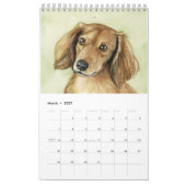 2022 Dachshund Dog ArtCalendar van Charlotte Yeale Kalender (Mar 2027)