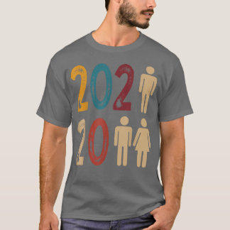 2022 de heer Wife Husband echtgenote Hubby Mat T-shirt