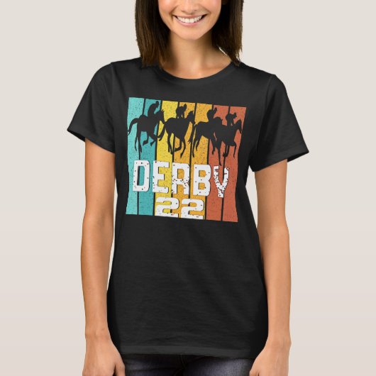 2022 Derby Paardenrennen T-shirt (Voorkant)
