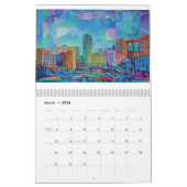 2022 Detroit inspired Calendar Kalender (Mar 2026)