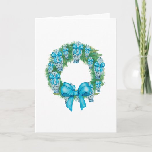 2022 Dragons kerstgringer Jar Jars Greeting Aankondiging (Voorkant)