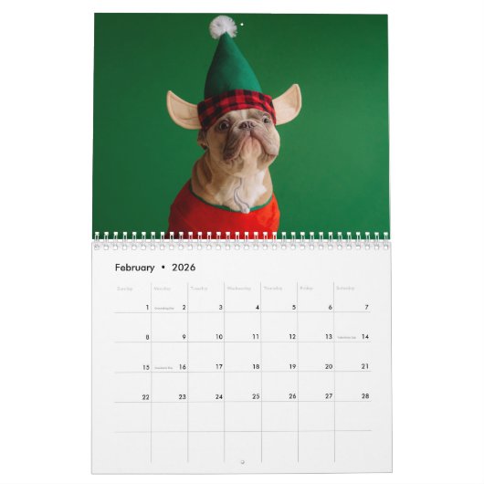 2022 Een nieuwe start nieuwjaar moderne aangepaste Kalender (Feb 2026)