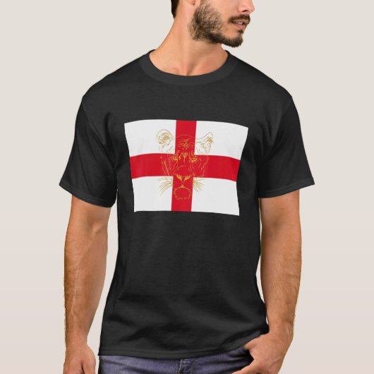 2022 Engeland Football leeuwen haar thuiskomen 4 T-shirt (Voorkant)