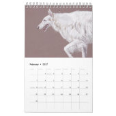 2022 Enkelvoudige pagina Borzoi Art Calendar door Kalender (Feb 2027)