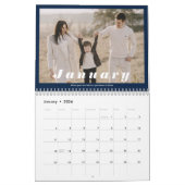 2022 Familie Foto Collage Modern Simple Elegant C Kalender (Jan 2026)
