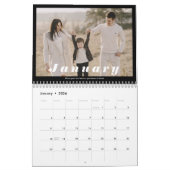 2022 Familie Foto Collage Modern Simple Elegant  Kalender (Jan 2026)