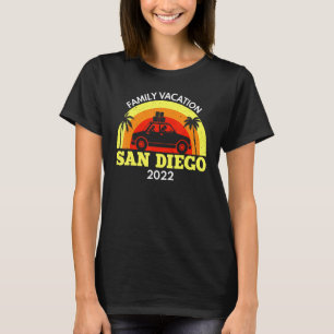 2022 Familie Vacatie San Diego Ca Matching Car Tri T-shirt