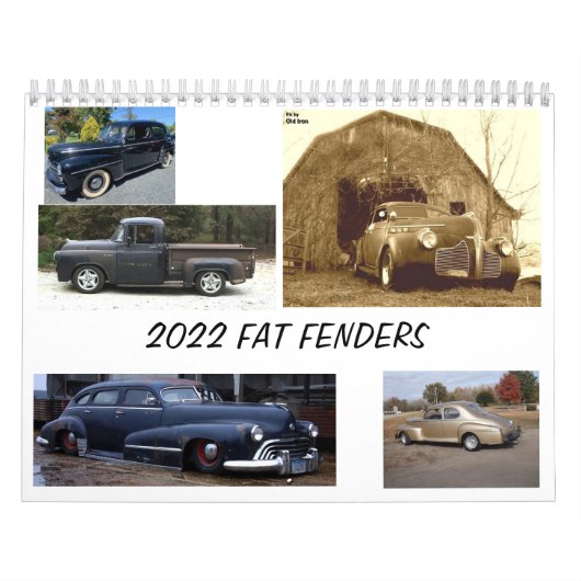 2022 Fat Fenders Kalender (Hoes)