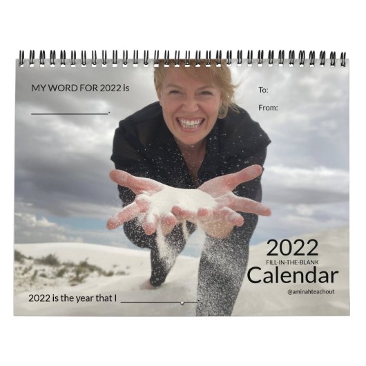 2022 Fill-in-the-blanks Agenda Kalender (Hoes)