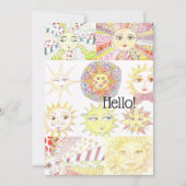 2022 Flatdank - Zonne Bedankkaart (Voorkant)