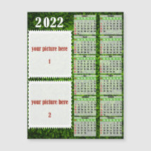 2022 Foto-aangepast Calendar Fridge Magnet