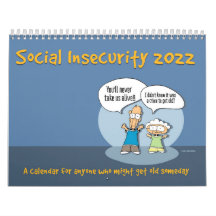 2022 Funny Comic Agenda "Social Insecurity"