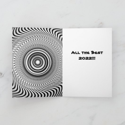 2022 Gefeliciteerd Alle beste Kaart (Binnen)