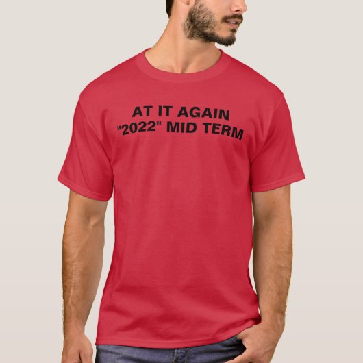 2022 gemiddelde termen T-Shirt (Voorkant)