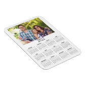 2022 Gepersonaliseerd Photo Calendar Mini Magnet Magneet (Rechterzijde)