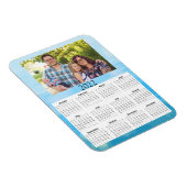 2022 Gepersonaliseerd Photo Calendar Mini Magnet Magneet (Rechterzijde)