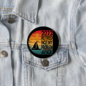 2022 GESTOPT NIET MIJN PROBLEEM MEER RONDE BUTTON 7,6 CM (In situ)