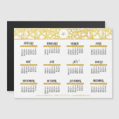 2022 Gold Lotus Monogram Business Agenda (Voorkant / Achterkant)