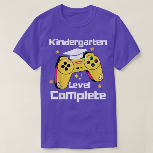 2022 Graduation Shirt Kindergarten Level Complete  (Design voorkant)
