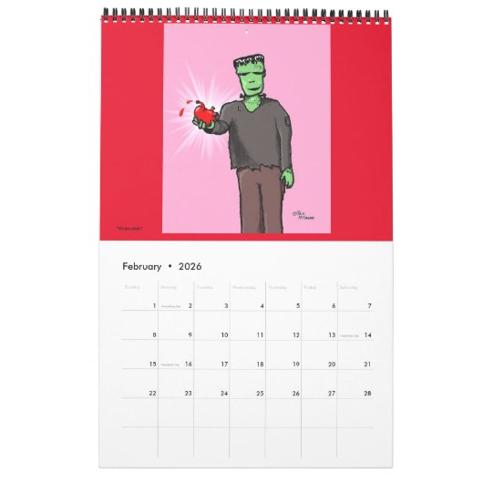 2022 Green Weenii-agenda Kalender (Feb 2026)