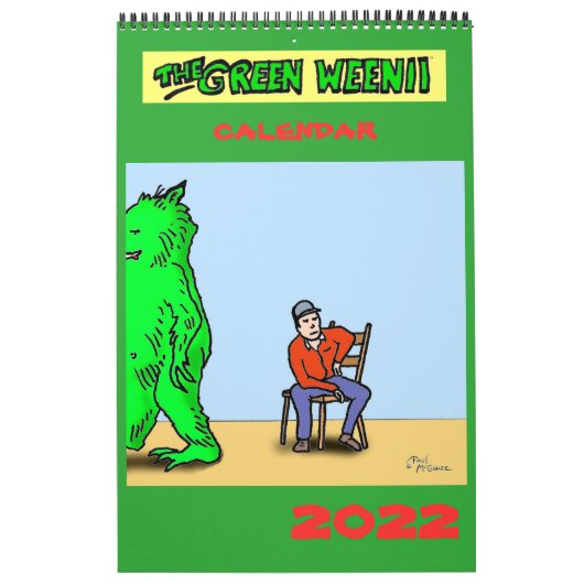 2022 Green Weenii-agenda Kalender (Hoes)
