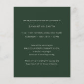 2022 Groene Moderne 2 Aankondiging Afstudeerder fo (Achterkant)