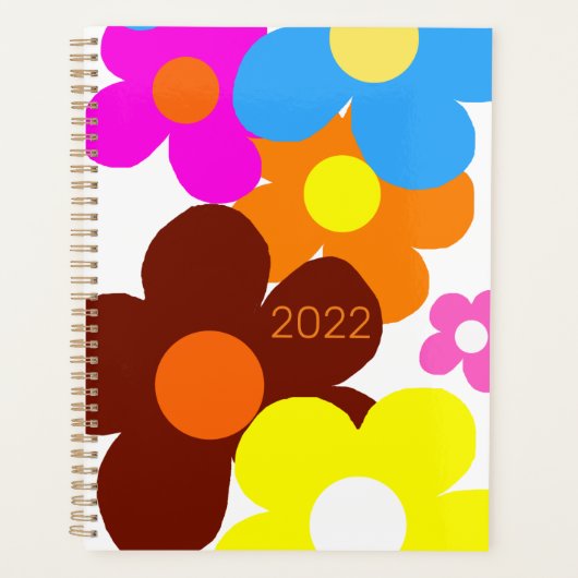 2022 Happy Flowers Planner (Voorkant)