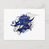 2022 Happy New Year Briefkaart (Voorkant)